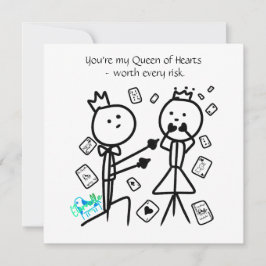 You're My Queen of Hearts Card サンキューカード
