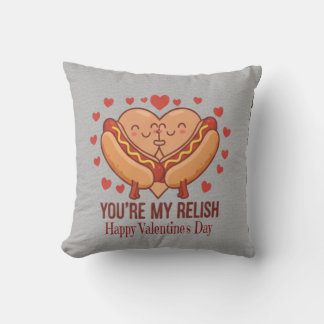 You're My Relish Throw Pillow クッション