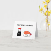 You're my soymate suziethesushi カード (黄色い花)