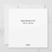 You're My Sweet Honey Bee Flat Card シーズンカード (裏面)