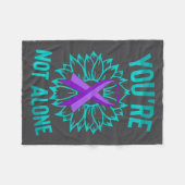 Youre Not Alone Premium  フリースブランケット (正面(横))