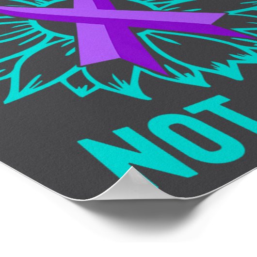 Youre Not Alone Premium  ポスター (角)