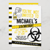 You're not invited 招待状 (正面/裏面)