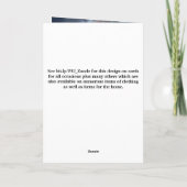 You're not the best sister in the world. Card カード (裏面)