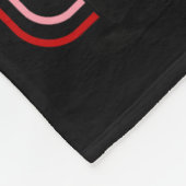 You're One Cool Buck Camouflage Valentine's Day Hu フリースブランケット (角)