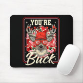 You're One Cool Buck Camouflage Valentine's Day Hu マウスパッド (マウス)