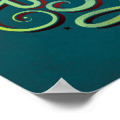 You're One Of Us Now Green Graphic ポスター (角)