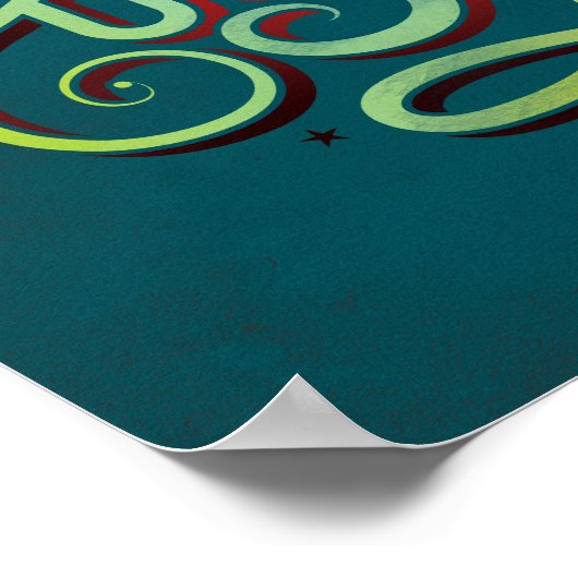 You're One Of Us Now Green Graphic ポスター (角)