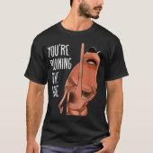 You're Ruining The Vibe Meme Worm Tee Tシャツ (正面)