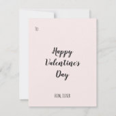 You're Shrimply The Best Cute Kids Valentine's Day ノートカード (裏面)