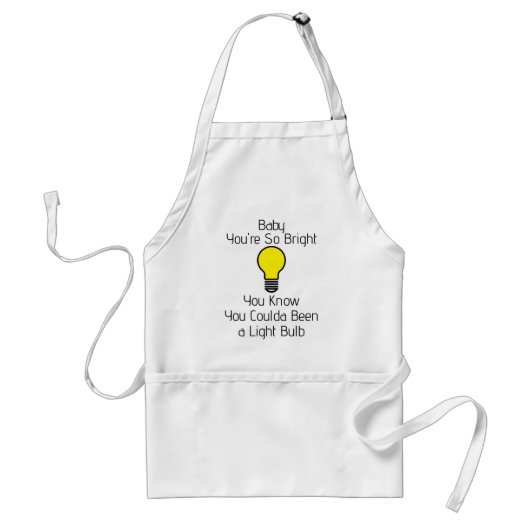You're So Bright Apron スタンダードエプロン (正面)