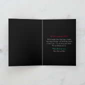 You're stronger than my Morning Coffee, Funny  カード (内部)