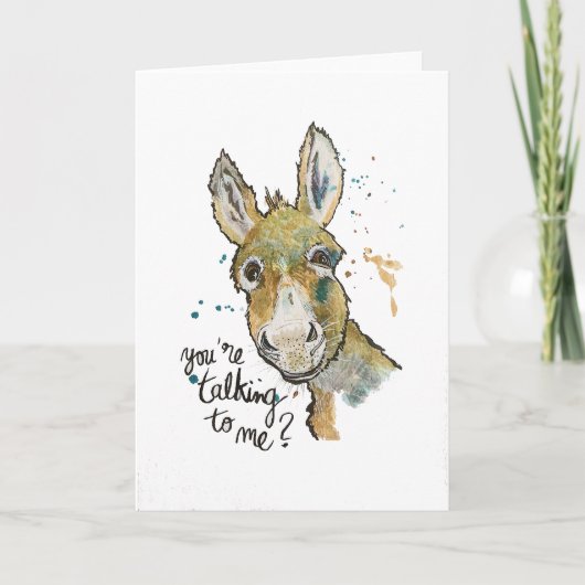 You're talking to me ? カード (正面)