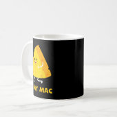 You're The Cheese To My Mac Funny Matching Couples コーヒーマグカップ (正面左)