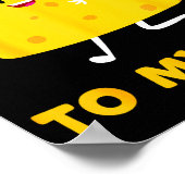 You're The Cheese To My Mac Funny Matching Couples ポスター (角)