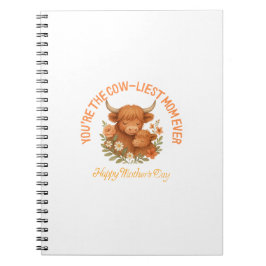 You're The Cow-liest Mom Ever Mother's Day ノートブック