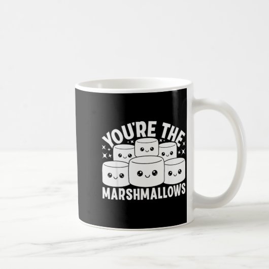 You're The Marshmallows To My Hot Cocoa Valentine' コーヒーマグカップ (右)