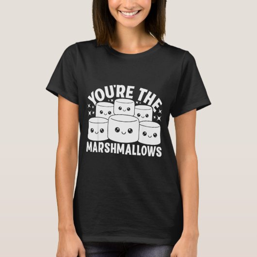 You're The Marshmallows To My Hot Cocoa Valentine' Tシャツ (正面)