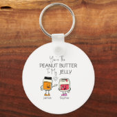 Youre The Peanut Butter To My Jelly T Shirt  キーホルダー (正面)