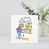 You're the walnut on my woodbench 招待状 (スタンド正面)