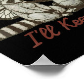 You're Weird I'll Keep You Funny Raccoon Ssum  ポスター (角)