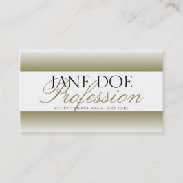 YourJobTitleの金ゴールドの原稿の白書 名刺