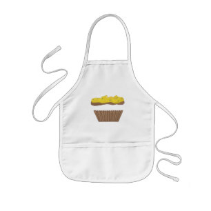 YourNameCupcake 子供用エプロン