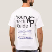YourTechGuide 2 Tシャツ (裏面)