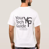 YourTechGuide Tシャツ (裏面)