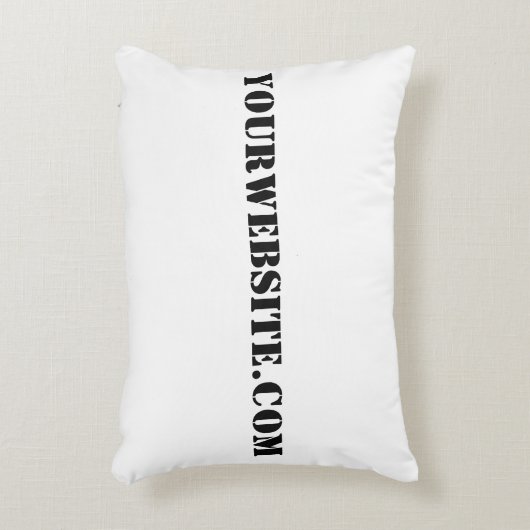 YourWebSite.com アクセントクッション (正面(垂直))