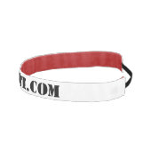 YourWebSite.com アスレチックヘッドバンド (右)
