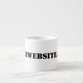 YourWebSite.com エスプレッソカップ (正面)