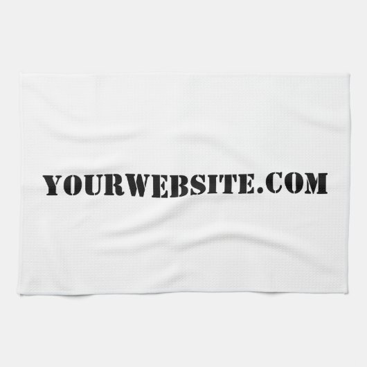 YourWebSite.com キッチンタオル (横)