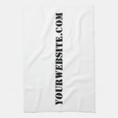 YourWebSite.com キッチンタオル (縦)