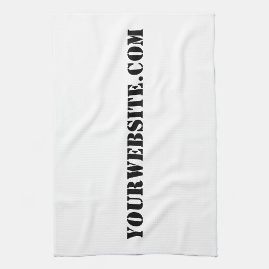 YourWebSite.com キッチンタオル (縦)