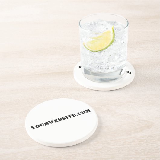 YourWebSite.com コースター (側面)