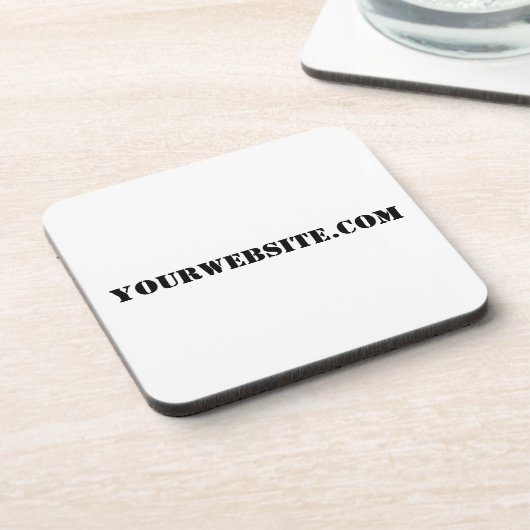 YourWebSite.com コースター (左側)