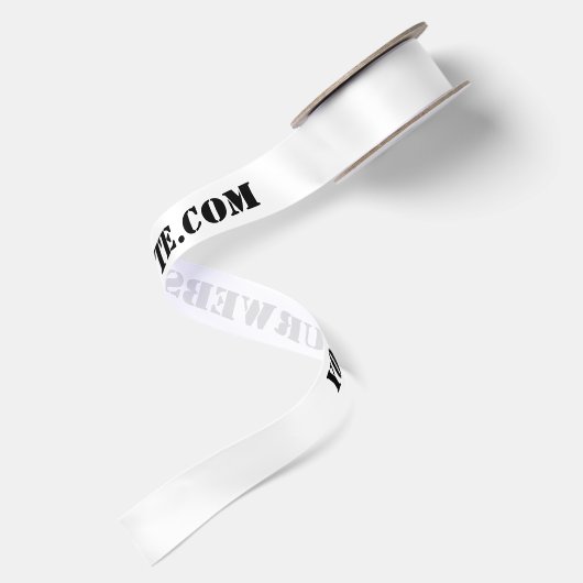 YourWebSite.com サテンリボン (裏面)