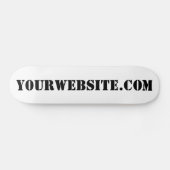YourWebSite.com スケートボード (横)
