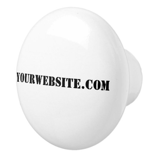YourWebSite.com セラミックノブ (右)