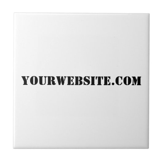 YourWebSite.com タイル (正面)