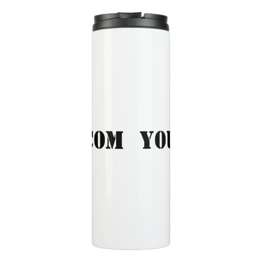 YourWebSite.com タンブラー (裏面)