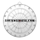 YourWebSite.com ダーツボード (正面)