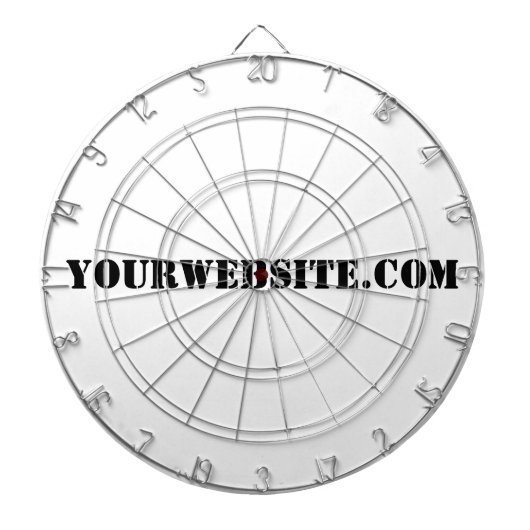 YourWebSite.com ダーツボード (正面)