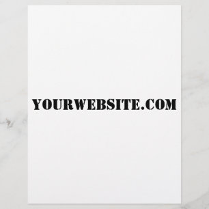 YourWebSite.com チラシ