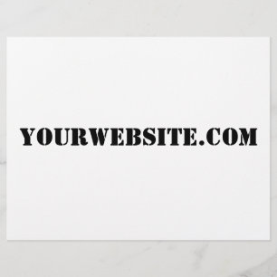 YourWebSite.com チラシ