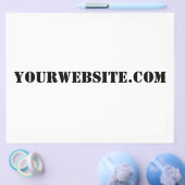 YourWebSite.com チラシ (シングル)