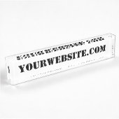 YourWebSite.com デスクネームプレート