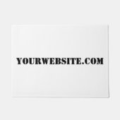 YourWebSite.com ドアマット (正面)