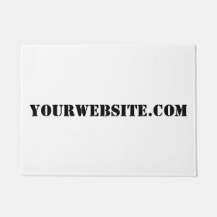 YourWebSite.com ドアマット